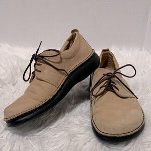 FOOTPRINTS by Birkenstock Stylish Corvallis Leather Laceup Women's Shoes sz 38